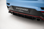 Maxton Parts - Diffusor Heckansatz passend für Hyundai Veloster N Mk2 schwarz Hochglanz