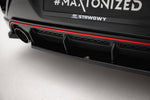 Maxton Parts - Diffusor Heckansatz passend für Hyundai Veloster N Mk2 schwarz Hochglanz