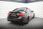 Maxton Parts - Diffusor Heckansatz passend für Infiniti Q50 S Mk1 schwarz Hochglanz