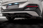 Maxton Parts - Diffusor Heckansatz passend für Kia EV6 GT-Line Mk1 schwarz Hochglanz