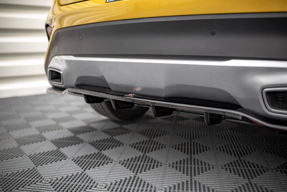 Maxton Parts - Diffusor Heckansatz passend für Kia XCeed Mk1 schwarz Hochglanz