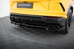 Maxton Parts - Diffusor Heckansatz passend für Lamborghini Urus Mk1 schwarz Hochglanz
