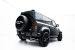 Maxton Parts - Diffusor Heckansatz passend für Land Rover Defender Mk4 schwarz Hochglanz