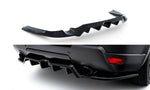 Maxton Parts - Diffusor Heckansatz passend für Land Rover Range Rover Sport Mk2 schwarz Hochglanz