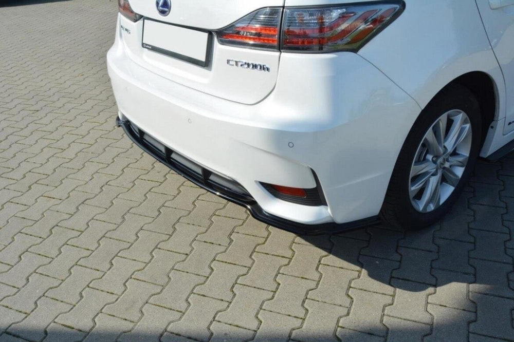 Maxton Parts - Diffusor Heckansatz passend für Lexus CT Mk1 FL schwarz Hochglanz (LE-CT-1F-H-RD1-G)