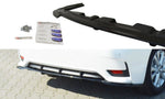 Maxton Parts - Diffusor Heckansatz passend für Lexus CT Mk1 FL schwarz Hochglanz (LE-CT-1F-H-RD1+RD2-G)