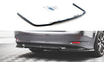 Maxton Parts - Diffusor Heckansatz passend für Lexus GS F Sport Hybrid Mk4 (L10) schwarz Hochglanz