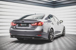 Maxton Parts - Diffusor Heckansatz passend für Lexus GS F Sport Hybrid Mk4 (L10) schwarz Hochglanz