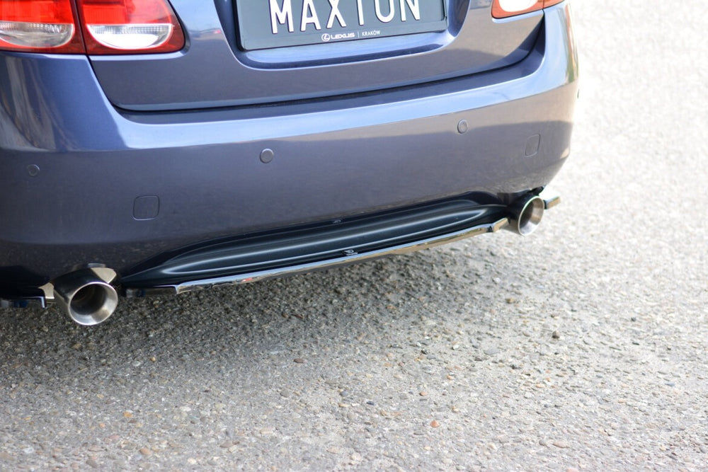 Maxton Parts - Diffusor Heckansatz passend für LEXUS GS MK.3 schwarz Hochglanz