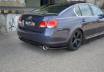 Maxton Parts - Diffusor Heckansatz passend für LEXUS GS MK.3 schwarz Hochglanz