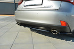 Maxton Parts - Diffusor Heckansatz passend für Lexus IS Mk3 T Carbon Look