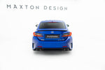 Maxton Parts - Diffusor Heckansatz passend für Lexus Rc Mk1 schwarz Hochglanz (LE-RC-1-RD1+RD2-G)