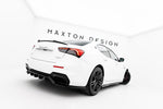 Maxton Parts - Diffusor Heckansatz passend für Maserati Ghibli Modena Mk3 FL schwarz Hochglanz