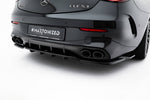 Maxton Parts - Diffusor Heckansatz passend für Mercedes-AMG CLE 53 C236 schwarz Hochglanz