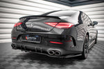 Maxton Parts - Diffusor Heckansatz passend für Mercedes-AMG CLS 53 C257 schwarz Hochglanz