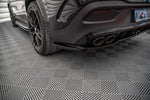 Maxton Parts - Diffusor Heckansatz passend für Mercedes-AMG GLE 53 Coupe C167 / C167 FL schwarz Hochglanz