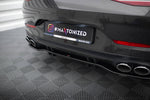 Maxton Parts - Diffusor Heckansatz passend für Mercedes-AMG GT 53 4-Door Coupe X290 schwarz Hochglanz
