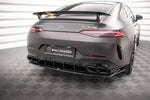 Maxton Parts - Diffusor Heckansatz passend für Mercedes-AMG GT 63S 4 Door Coupe Aero X290 schwarz Hochglanz