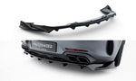Maxton Parts - Diffusor Heckansatz passend für Mercedes-AMG GT C C190 FL schwarz Hochglanz