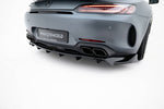Maxton Parts - Diffusor Heckansatz passend für Mercedes-AMG GT C C190 FL schwarz Hochglanz