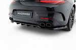 Maxton Parts - Diffusor Heckansatz passend für Mercedes-AMG SL 63 R232 schwarz Hochglanz