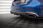 Maxton Parts - Diffusor Heckansatz passend für Mercedes C AMG-Line W206 schwarz Hochglanz
