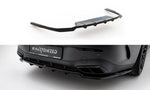 Maxton Parts - Diffusor Heckansatz passend für Mercedes CLE AMG-Line C236 schwarz Hochglanz