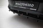 Maxton Parts - Diffusor Heckansatz passend für Mercedes CLE AMG-Line C236 schwarz Hochglanz