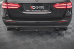 Maxton Parts - Diffusor Heckansatz passend für Mercedes E W213 schwarz Hochglanz (ME-E-213-RD1-G)