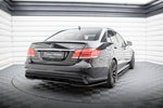 Maxton Parts - Diffusor Heckansatz passend für Mercedes E63 AMG Limousine W212 FL schwarz Hochglanz