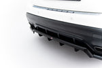 Maxton Parts - Diffusor Heckansatz passend für Mercedes GLA 45 AMG X156 FL schwarz Hochglanz