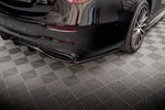 Maxton Parts - Diffusor Heckansatz passend für Mercedes S AMG-Line W223 schwarz Hochglanz
