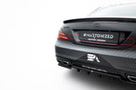 Maxton Parts - Diffusor Heckansatz passend für Mercedes SL 63 AMG R231 schwarz Hochglanz