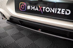 Maxton Parts - Diffusor Heckansatz passend für Mini Cooper Clubman John Cooper Works F54 FL schwarz Hochglanz (MC-CM-2F-JCW-RD1-G)