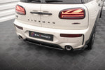 Maxton Parts - Diffusor Heckansatz passend für Mini Cooper Clubman John Cooper Works F54 FL schwarz Hochglanz (MC-CM-2F-JCW-RD1-G)