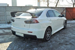 Maxton Parts - Diffusor Heckansatz passend für Mitsubishi Lancer Evo X schwarz matt