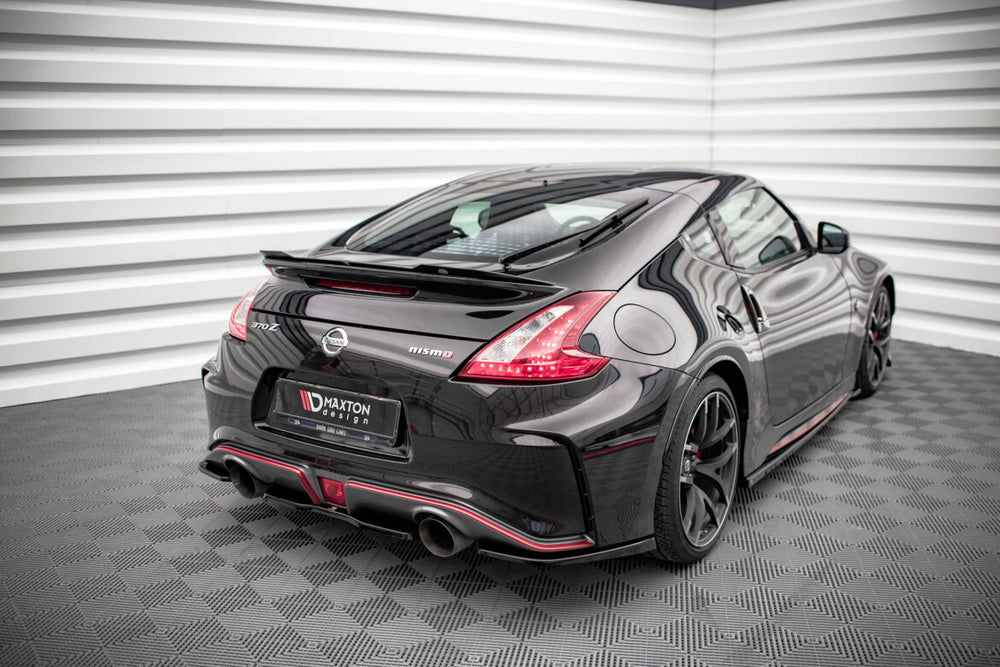 Maxton Parts - Diffusor Heckansatz passend für Nissan 370Z Nismo FL schwarz Hochglanz