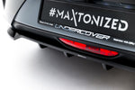 Maxton Parts - Diffusor Heckansatz passend für Opel Corsa F FL (Mk6 FL) schwarz Hochglanz
