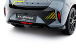 Maxton Parts - Diffusor Heckansatz passend für Opel Corsa F FL (Mk6 FL) schwarz Hochglanz