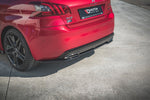 Maxton Parts - Diffusor Heckansatz passend für Peugeot 308 GT Mk2 FL schwarz Hochglanz