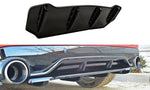 Maxton Parts - Diffusor Heckansatz passend für Peugeot 308 II GTI schwarz Hochglanz (PE-308-GTI-RD1+RD2-G)