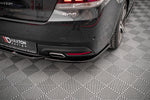 Maxton Parts - Diffusor Heckansatz passend für Peugeot 508 GT Mk1 FL schwarz matt