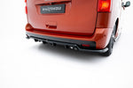 Maxton Parts - Diffusor Heckansatz passend für Peugeot Partner Long Mk3 schwarz Hochglanz