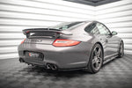Maxton Parts - Diffusor Heckansatz passend für Porsche 911 Carrera / Carrera GTS 997 FL schwarz Hochglanz