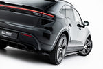 Maxton Parts - Diffusor Heckansatz passend für Porsche Macan EV Mk1 schwarz Hochglanz