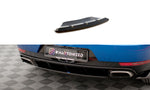 Maxton Parts - Diffusor Heckansatz passend für Porsche Macan Mk1 schwarz Hochglanz