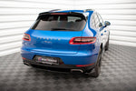 Maxton Parts - Diffusor Heckansatz passend für Porsche Macan Mk1 schwarz Hochglanz