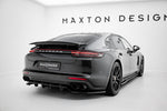 Maxton Parts - Diffusor Heckansatz passend für Porsche Panamera Turbo S E-Hybrid / Panamera E-Hybrid / Panamera 4S 971 schwarz Hochglanz