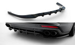 Maxton Parts - Diffusor Heckansatz passend für Porsche Panamera Turbo S E-Hybrid / Panamera E-Hybrid / Panamera 4S 971 schwarz Hochglanz