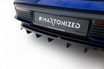 Maxton Parts - Diffusor Heckansatz passend für Porsche Taycan Turbo S Mk1 schwarz Hochglanz